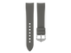 Grey Curved-Lug Silicone Strap